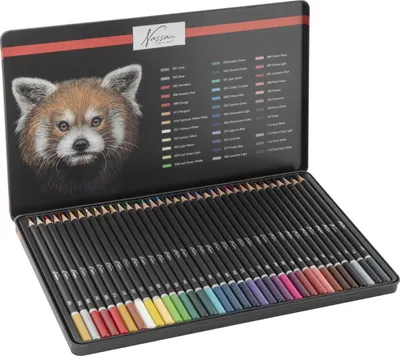 Obrázek produktu pro Sada 36 pastelek v kovové krabičce, Fine Art, Nassau