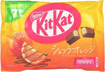 Produktbild von Nestle Kit Kat Mini Chocolate Orange 81,2g