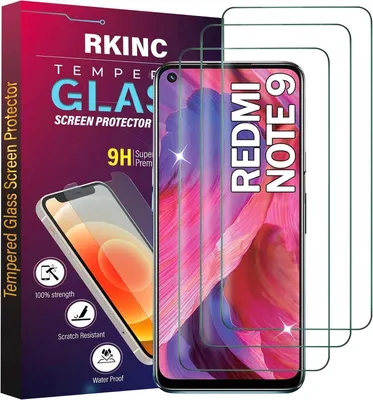 Zdjęcie produktu dla Szkło pancerne dla Xiaomi Redmi Note 9, Redmi 10X 4G - 3 sztuki