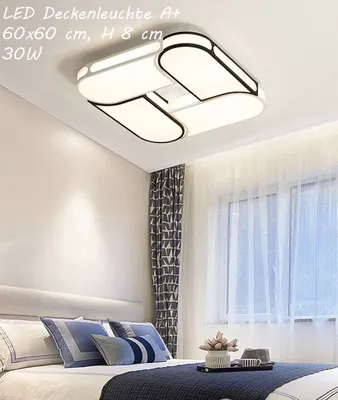 Obrázek produktu pro LED stropní svítidlo YD1675-60x60 s dálkovým ovládáním barva/jas světla je nastavitelná A+