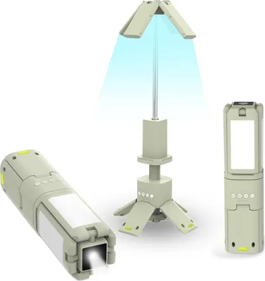 Produktbild von LED Campingleuchte Outdoor Camping Lampe Akku USB-Aufladbar Laterne Zelt Licht