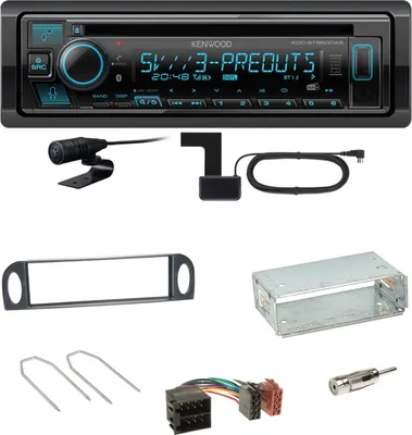 Produktbild von Kenwood KDC-BT960DAB Bluetooth Digitalradio Einbauset für Citroen C5 bis 07/2004