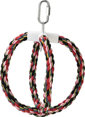 Produktbild von Karlie Baumwollschaukel für Großsittiche, Papageien, Größe:ø 24 cm