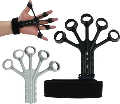 Produktbild von Finger Trainer Set Handtrainer 8 Stufen Griffkraft Trainer Vater Geschenk