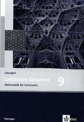 Produktbild von Lambacher Schweizer. 9. Schuljahr. Lösungen. Thüringen