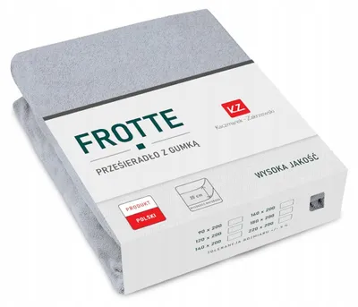 Produktbild von KZ Bettlaken Frottee Spannbettlaken Grau 90x200 cm