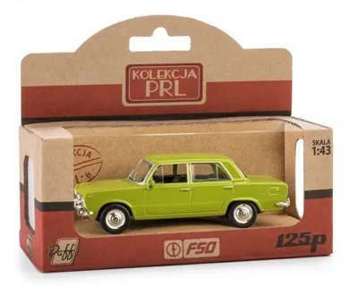 Obrázek produktu pro DAFFI Model PRL Fiat 125p zelený K-586 15866