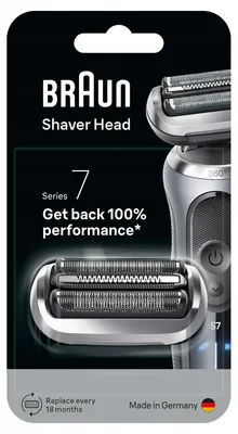 Zdjęcie produktu dla Braun Series 7 74 S, Głowica goląca, 1 głowic(e), Czarny, Stal nierdzewna, 18 mies., Braun, Series 7