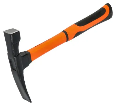 Produktbild von Mauerhammer 600 g mit Fiberglasstiel Hammer Steinhammer Bauhammer