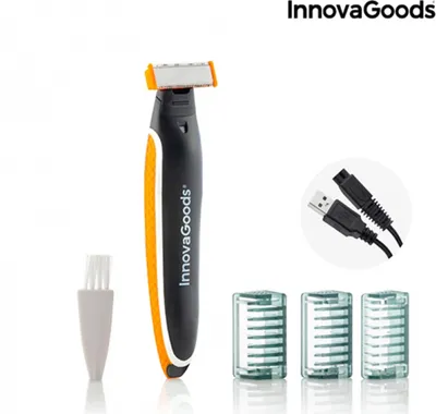 Produktbild von InnovaGoods Elektrischer Wiederaufladbarer Rasierer 3 in 1