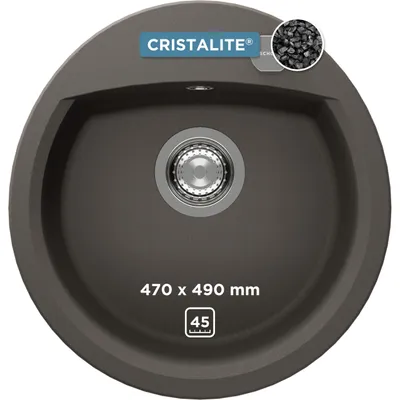 Produktbild von SCHOCK Küchenspüle Manhattan R-100, Granitspüle, kratzfest, für 45 cm Unterschrank