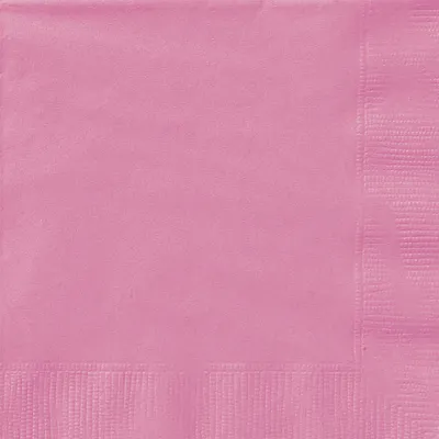 Produktbild von Papierservietten Party-Tischdeko 20 Stück rosa 33 x 33cm - Einheitsgröße