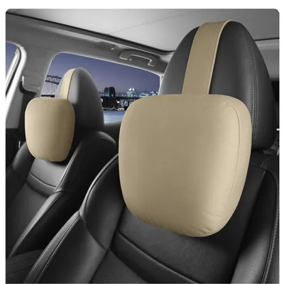 Image de Ensemble de 2 coussins de soutien pour la nuque, avec appui-tête