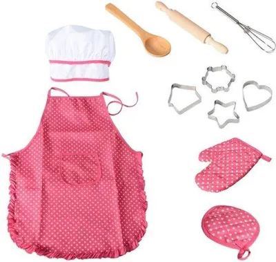 Produktbild von Küchenspielzeug für Mädchen, 11 Stück, Wasserfest, Kochen, Backen