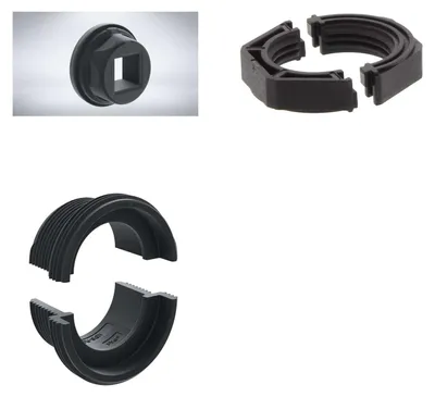 Productafbeelding van CONTA-CLIP Ronde kabeldoorvoer KDS-R voor een afdichtingselement, geschikt voor wanddikte van 7,0 mm - 1 stuk