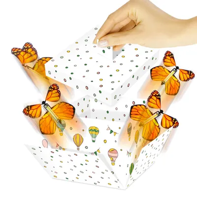Productafbeelding van Verjaardagscadeau Geschenkbox met Verrassingseffect - 14x14 cm