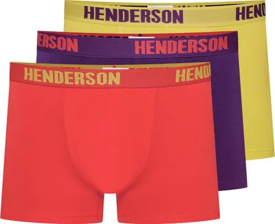 Produktbild von Henderson Star Boxershorts – Längere Beinlänge, 3er Pack aus 95% Baumwolle und 5% Elasthan, optimaler Komfort und Passform für Männer, ideal für den täglichen Gebrauch, atmungsaktiv und pflegeleicht