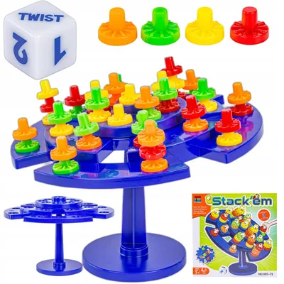 Produktbild von DK Balance-Spiel Balance-Pinnchen Geschicklichkeitsspiel Lernspiel