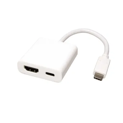 Zdjęcie produktu dla ROLINE 12.03.3211, USB 3.2 Gen 1 (3.1 Gen 1) Type-C, Czarny, HDMI, USB 3.2 Gen 1 (3.1 Gen 1) Type-C, 0,1 m