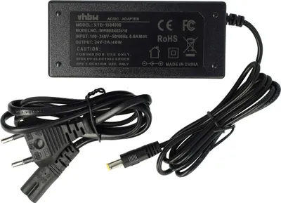 Produktbild von vhbw Universal Netzteil für Elektrogeräte - AC/DC Netzadapter, 200 cm, 5,5 x 2,1 mm 24V