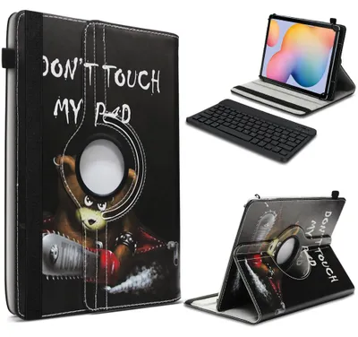 Produktbild von Tablet Hülle Tastatur Tasche für DOOGEE T40 11 Zoll 2024 Schutzhülle BluetoothFarbe 360 Uni:Motiv 3