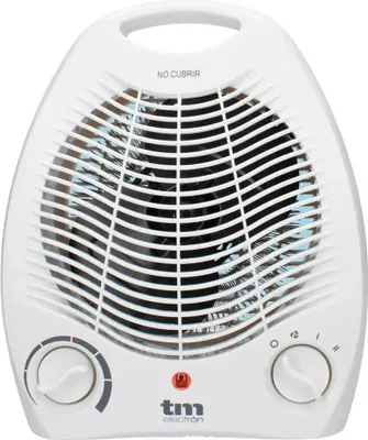 Zdjęcie produktu dla TM Electron TMFH403, Wentylator elektryczny ogrzewacza pomieszczeń, Wewnętrzna, Podłoga, Biały, Obrotowy, 2000 W