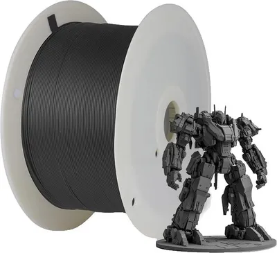 Zdjęcie produktu dla filament 3D, przyjazny dla środowiska materiał PETG, doskonała przyczepność, PLA PLUS GREY
