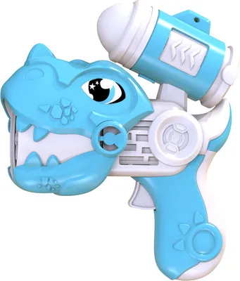 Produktbild von Kinder Bubble Gun, Dinosaurier Bubble Machine Spielzeug 10 Löcher, Sommerspielzeug für Kleinkinder, Kinder Outdoor Indoor Spielzeug Weihnachtsgeschenke
