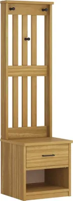 Produktbild von vidaXL Garderobenständer SANDNES 45x40x159,5 cm Massivholz Kiefer