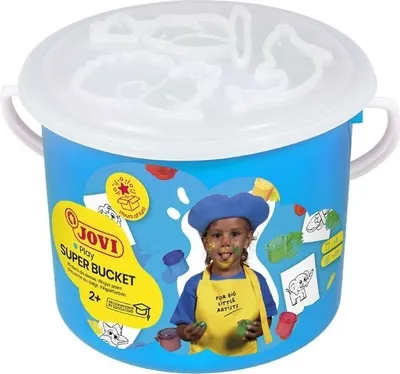 Produktbild von Jovi 14FP Fingerfarben-Set 5 x 35 ml