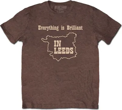 Produktbild von Kaiser Chiefs - "Everything Is Brilliant" T-Shirt für Herren/Damen Uni RO7644 (XL) (Kastanienbraun)