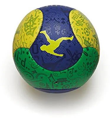 Produktbild von Beach-Fußball 'Pele' - Farbenfroher Fußball, Ballgröße 5, ca. 69cm Umfang