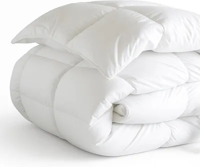 Image de Couverture d'été légère, 155x220 cm, 90% duvet, 10% plumes, respirante, idéale pour les nuits chaudes