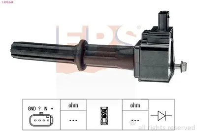 Obrázek produktu pro EPS 1.970.644 Zapalovací cívka pro OPEL Astra K Sports Tourer (B16) Astra K hatchback (B16) Karl (C16) pro VAUXHALL Astra Mk VII (K) hatchback (B16)