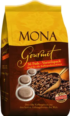 Produktbild von MONA Gourmet | 36 Kaffeepads | 250g