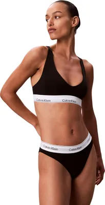 Obrázok produktu pre Calvin Klein dámske nohavičky s vysokým strihom a logom, čierna (Black), veľkosť XS