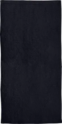 Zdjęcie produktu dla Zestaw ręczników Unyqoos® (2 sztuki) – miękkie ręczniki kąpielowe, 60 x 110 cm, 100% bawełna, 420 g/m², kolor: czarny