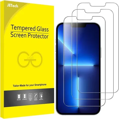 Zdjęcie produktu dla Ochraniacz ekranu ze szkła hartowanego do iPhone 13/13 Pro 6,1 cala - 3 sztuki