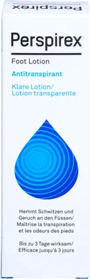 Produktbild von Perspirex Foot Lotion Antitranspirant hemmt Schwitzen und Geruch an den Füßen, 100 ml Lotion
