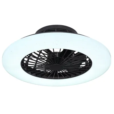 Produktbild von LED Deckenventilator, Fernbedienung, Sterneneffekt, 50 cm