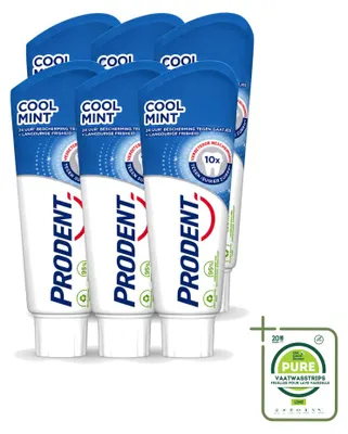 Obrázek produktu pro 6 kusů zubní pasty Prodent Cool Mint, 75 ml, velkopack