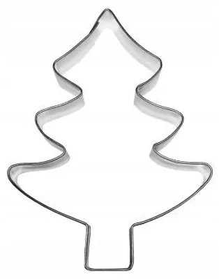 Produktbild von EkoForemki Weihnachtsbaum Ausstecher für Plätzchen 10,1 cm