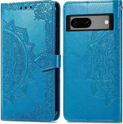Produktbild von imoshion Mandala Klapphülle Google Pixel 7a - Türkis