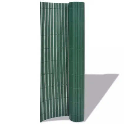 Image de vidaXL Clôture de jardin double face 150×300 cm Vert