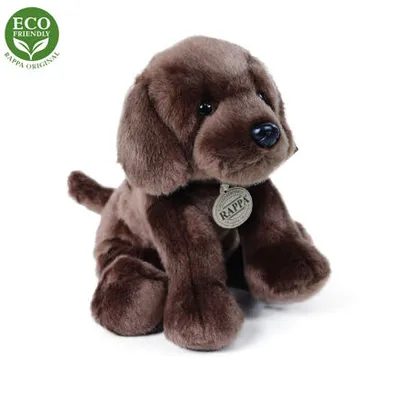Immagine prodotto di Cane Labrador seduto di peluche 26 cm ECO-FRIENDLY