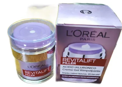 Produktbild von L'OREAL Paris Gesichtscreme Pflege Gesicht Revitalift Filler Hyaluronsäure Gelcreme mehr Fülle