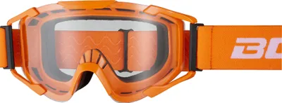 Produktbild von Bogotto B-ST Motocross Brille, orange/weiß, Einheitsgröße