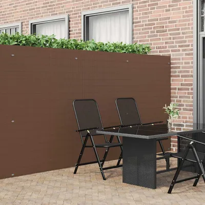 Immagine prodotto di Maison Exclusive - Recinzione da giardino bifacciale marrone 1,8x3 m PVC