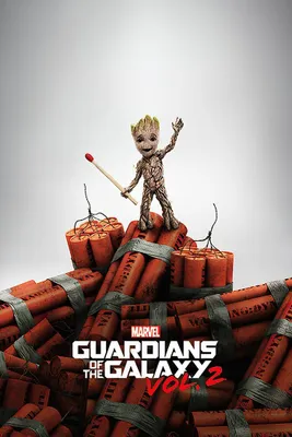 Produktbild von Marvel Comics Poster: Guardians of the Galaxy Groot Dynamite (1)