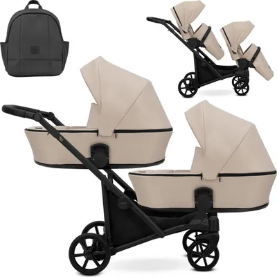 Produktbild von Kunert BRAV DUO 2in1 Doppelkinderwagen - Flexibel und Kompakt für Zwei Kinder